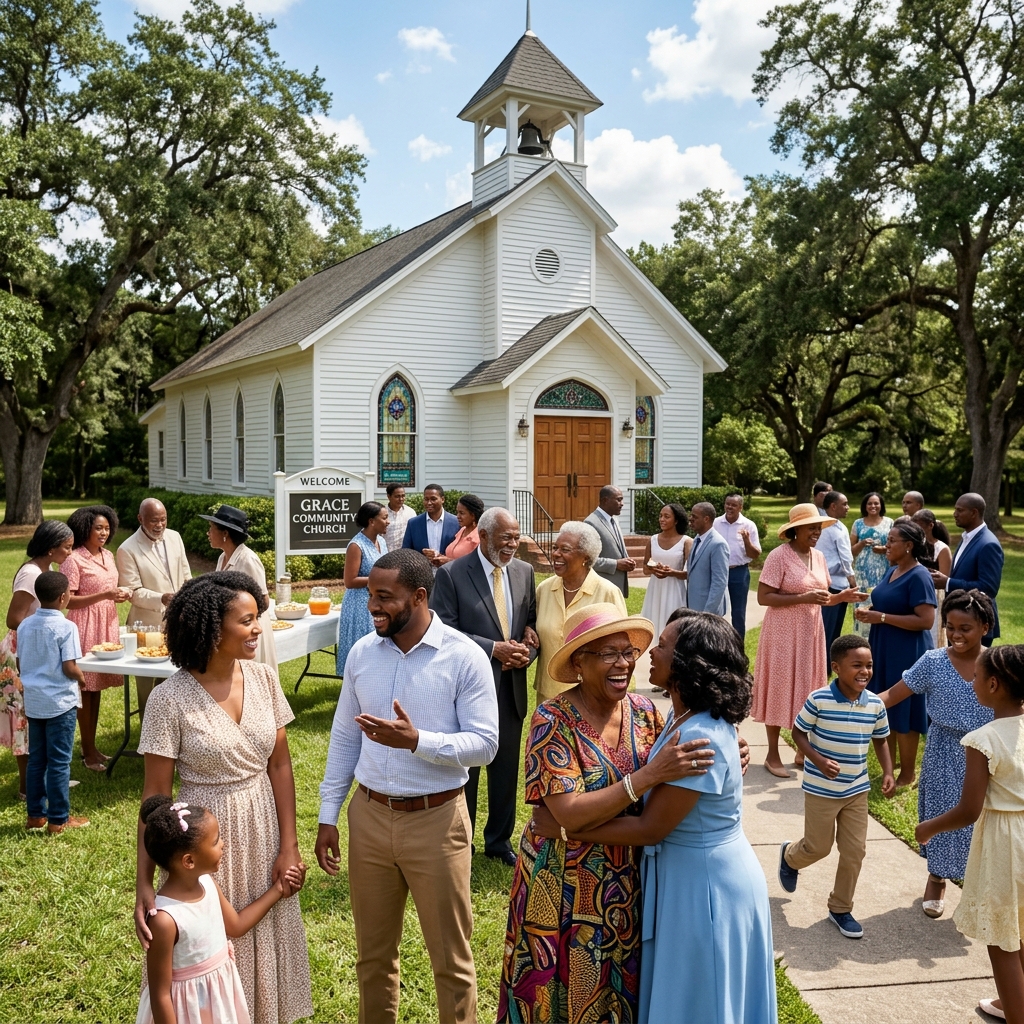 Fellowship outside church